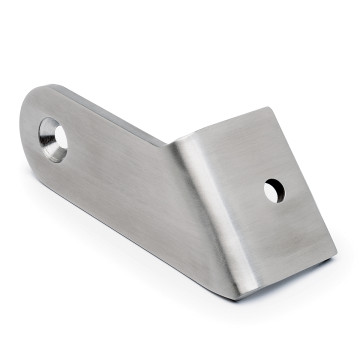 Hoekverbinder 45° Annelein voor buis Ø 38,1 mm links RVS-304 mat geslepen
