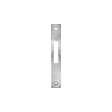 Slotplaat voor vlakke aansluiting 160 x 24 mm RVS-304