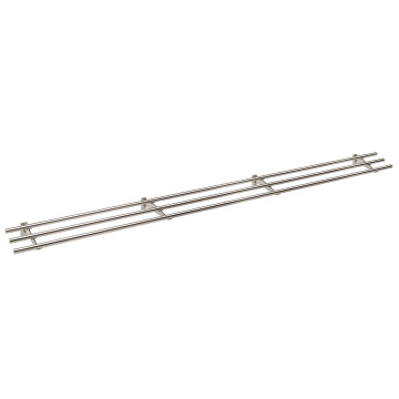 Dienbladgeleider Nelina 2500 mm zamak RVS look