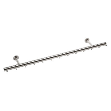 Kapstok Fabienne 750 mm zamak RVS look