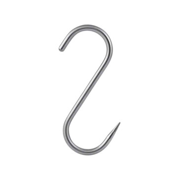 S-haak vleeshaak 4 x 80 mm RVS-304 S-haak vleeshaak 4 x 80 mm RVS-304