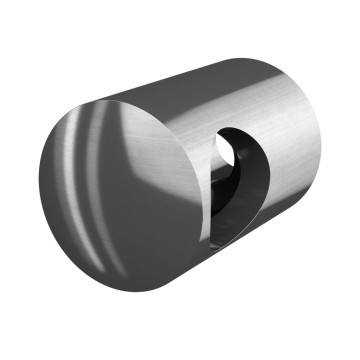 Dwarsstafhouder links voor buis 16 mm model 0842 RVS-316 Dwarsstafhouder links voor buis 16 mm model 0842 RVS-316