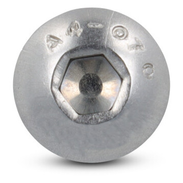 Platkopschroef M6 x 55/55 mm ISO 7380 RVS A4 SW4 (100 stuks) Platkopschroef M6 x 55/55 mm ISO 7380 RVS A4 SW4 (100 stuks)