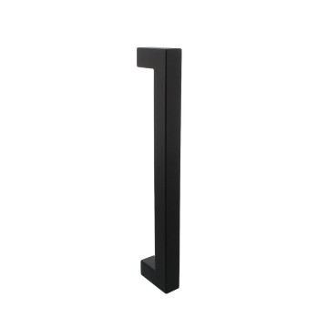 Intersteel Deurgreep Vierkant per stuk 325x60x25 mm mat zwart RVS-304