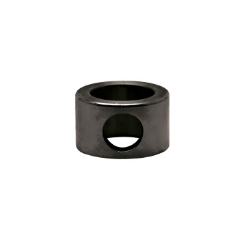 Adapter voor eindsteun Mariet voor staf 10 mm zamak zwart