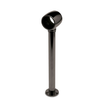 Voetsteun Minouka voor buis Ø 38,1 mm RVS-304 zwart