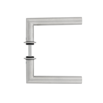 Intersteel Deurkruk Jura met minimalistische rozet rvs geborsteld