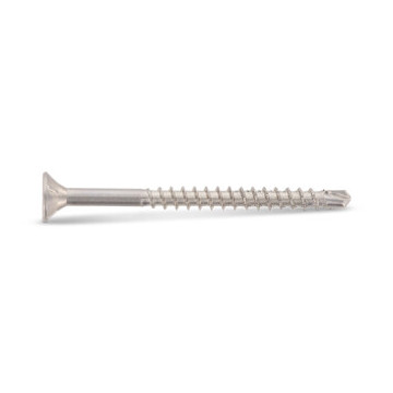 Zelfborende houtbouwschroef Super-Drill Seko 4,0 x 60/36 mm Art. 9044 RVS A2-50 TX20 (200 stuks)