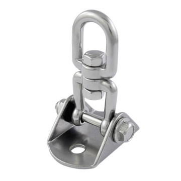 Grondplaat met warteloog 8 mm RVS-316 Grondplaat met warteloog 8 mm RVS-316