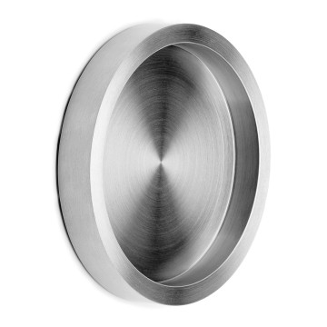 Komgreep voor glasdeur, zelfklevend Rowana RVS-304 mat geslepen Komgreep voor glasdeur, zelfklevend Rowana RVS-304 mat geslepen