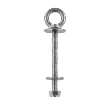 Oogbout met kraag en metrische draad M10 x 60 mm RVS-316 (A4) Oogbout met kraag en metrische draad M10 x 60 mm RVS-316 (A4)