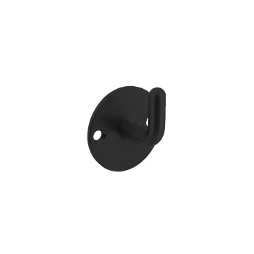 Intersteel Jashaak met achterplaat zwart RVS-304 Intersteel Jashaak met achterplaat zwart RVS-304
