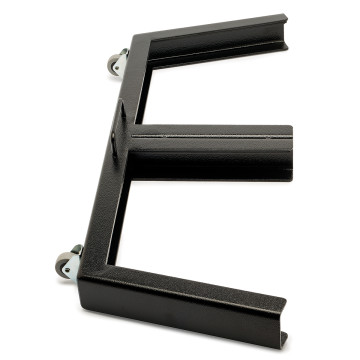 Afzetpaal transportkar Kristie dubbel aluminium