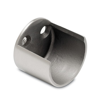Kastbuishouder Grace voor buis Ø 38,1 mm zamak RVS look