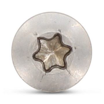 Liseko houtboutschroef 5,0 x 40/24 mm Art. 9046 RVS A4-50 TX25 (200 stuks)