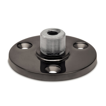 Combinatie flens Nande M8 zamak zwart Combinatie flens Nande M8 zamak zwart