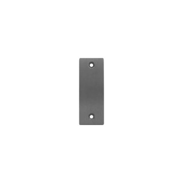 Handgreepplaat massief schroefafstand 67 mm mat geslepen RVS-304