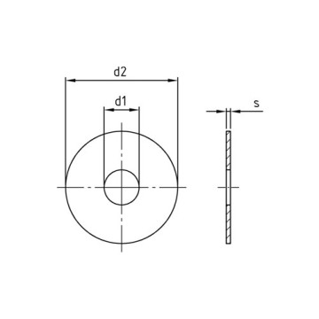 Carrosseriering 12 x 4,3 x 1 mm Art. 9054 RVS A2 (500 stuks) Carrosseriering 12 x 4,3 x 1 mm Art. 9054 RVS A2 (500 stuks)