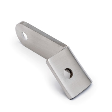 Hoekverbinder 45° Annelein voor buis Ø 25,4 mm RVS-304 mat geslepen