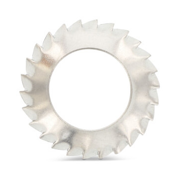 Tandveerring V 8,4 mm DIN 6798 RVS A4 (500 stuks)