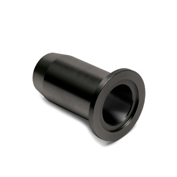 Wand-insteekhuls Smilla voor buis Ø 25,4 mm zamak zwart