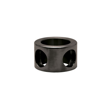 Adapter voor hoeksteun 90° Akkie voor staf 10 mm zamak zwart