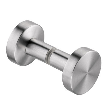 Glasdeurknop, dubbelzijdig Maroucha RVS-304 mat geslepen