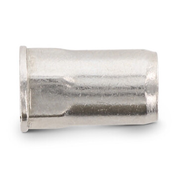 Seko insteekmoer open met gedeeltelijke schacht M12 x 24 mm Art. 1027 RVS A2 SW16 (250 stuks)