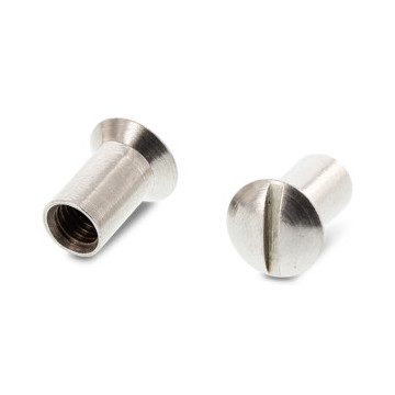 Hulsmoer lenskop M6 x 15 mm Art. 9061 RVS A4-50 (100 stuks)