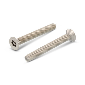 Veiligheidsschroef verzonken ISR met pin M12 x 100 mm Art. 9123 RVS A2-50 TX55 PIN (100 stuks)