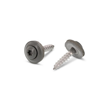 Spenglerschroef 4,5 x 45 mm RAL 7005 Art. 9087 RVS A2-50 TX20 (200 stuks)