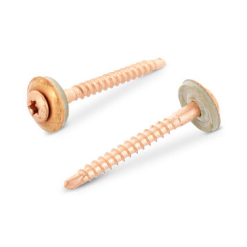 Spenglerschroef zelfborend 4,5 x 25 mm boorpunt Art. 9387 RVS A2-50/Cu TX20 (200 stuks)