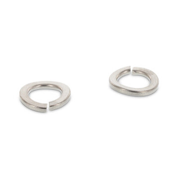 Veerring gewelfd A 22 mm DIN 128-A RVS 301 (100 stuks)