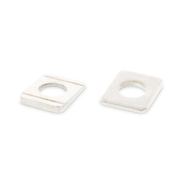 Vierkante wigschijf voor u-profiel 22 mm DIN 434 RVS A4 (25 stuks)