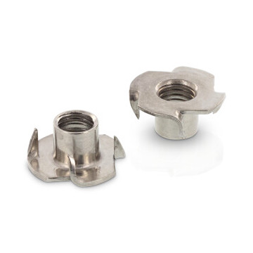 Inslagmoer M10 x 12 mm Art. 9260 RVS A2 (100 stuks) Inslagmoer M10 x 12 mm Art. 9260 RVS A2 (100 stuks)