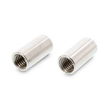 Verbindinsmoer rond M8 x 35 mm Art. 9070 RVS A4-50 (100 stuks)