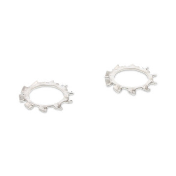 Tandveerring A 5,3 mm DIN 6797 RVS A2 (1000 stuks) Tandveerring A 5,3 mm DIN 6797 RVS A2 (1000 stuks)