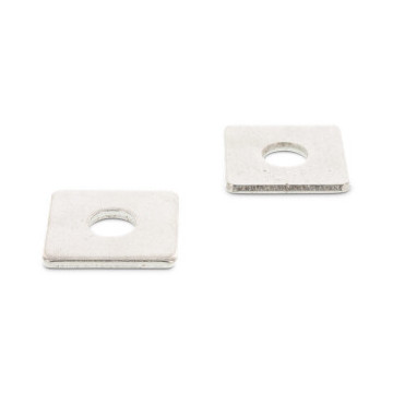 Sluitplaat vierkant 11 mm DIN 436 RVS A4 (100 stuks)