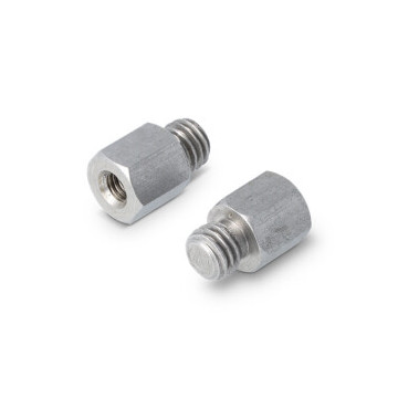 Verloopmoer zeskant M12 Art. 9171 RVS A2 (100 stuks)