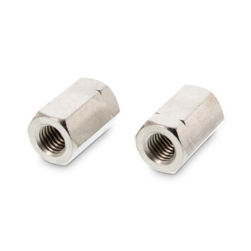 Verbindingsmoer zeskant M20 x 50 mm Art. 9071 RVS A2-50 SW30 (25 stuks)