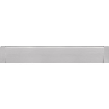 Binnenbriefplaat SQUARE LSQ380BI massief mat RVS