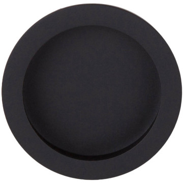 Schuifdeurkom BASICS LB57 te verlijmen mat zwart RVS-304