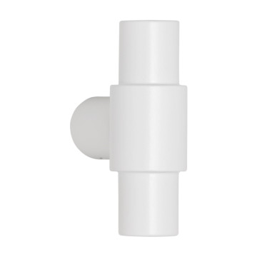 Knop Piet Boon ONE PBKY massief knop tbv knopcilinder standaard gat 10 mm wit RVS-304