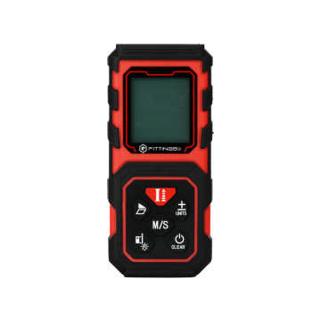 G-Fittings professionele laserafstandsmeter Lisa IP54 rood