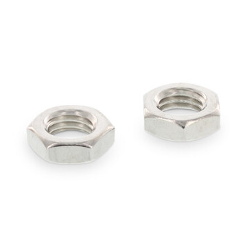 Zeskantmoer laag M6 ISO 4035 RVS A4 SW10 (1000 stuks)
