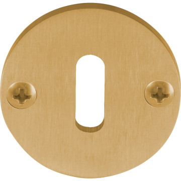 Sleutelplaatje Piet Boon ONE PBN50 50 mm PVD mat goud RVS-304