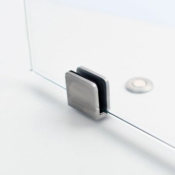Magnetische deurstop voor glazen deur Mila RVS-304 mat geslepen