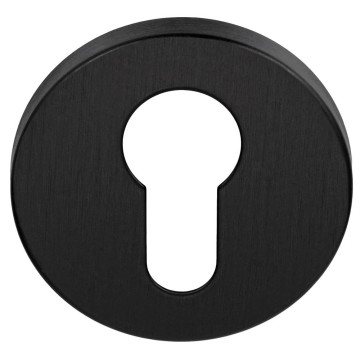 Cilinderplaatje Piet Boon ARC PBAY53 53 mm PVD mat zwart RVS-304