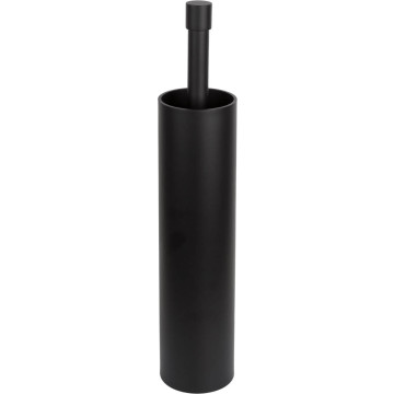 Toiletborstel Piet Boon ONE PB300 vrijstaand mat zwart RVS-304