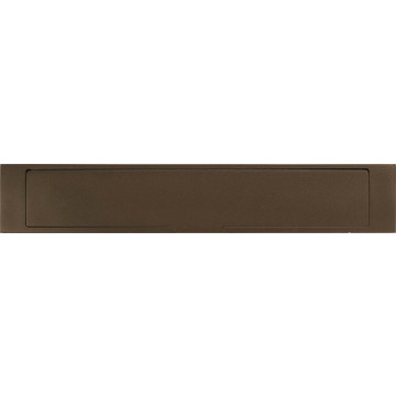Buitenbriefplaat Piet Boon SQUARE LSQ380 massief brons